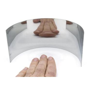 Imagem de Espelho EISCO 16 cm x 7 cm Aço Inoxidável 1 mm de Espessura