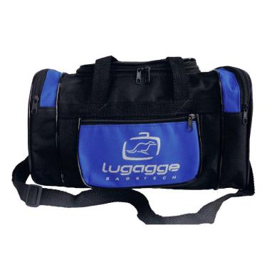 Imagem de Bolsa Sacola Bordo Mao Mala De Viagem Pequena Azul