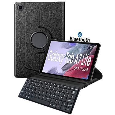 Imagem de Capa Com Teclado Para Tablet Samsung Tab A7 Lite 8.4" T220/T225
