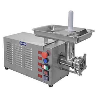 Imagem de Picador de Carnes Boca 22 Aço Inox PCI Metvisa 220V Prata