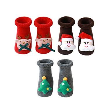 Imagem de Botas Bestgift unissex para bebês recém-nascidos, antiderrapantes, com sola macia, cor da imagem, 1 a 3 anos