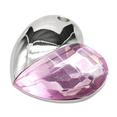 Imagem de Qianlianjie 32 GB Rosa Cristal Modelo Coração Flash Memory Stick PenDrive Pen Drive USB Flash Drive USB U Disk Flash Drive Disco Polegar U Disk