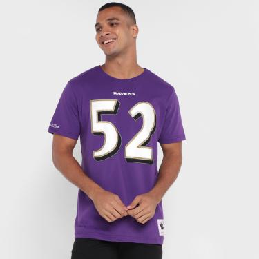 Imagem de Camiseta Mitchell & Ness Baltimore Ravens Masculina-Masculino