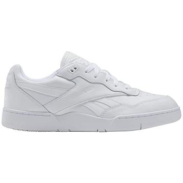 Imagem de Reebok Tênis de basquete unissex adulto BB 4000 II, Branco/Cinza puro, 42 BR