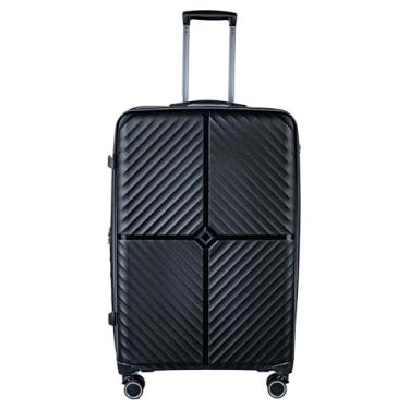 Imagem de Mala de bordo em Polipropileno 4 rodas 360º - Ultraleve Turquia (Preta)