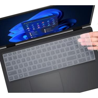 Imagem de Capa de teclado para laptop Dell Inspiron 15 3510 3520 3511 3515 3525 3530 3535 15.6 / Inspiron 16 5640 5645, 2025 Dell 16 Plus DB16250 DB16255 DC16250 / Dell 15 Laptop DC15250 DC15255 39.6 cm Skin