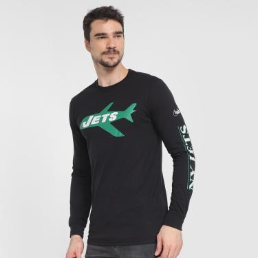 Imagem de Camiseta Nike NFL New York Jets Fashion Manga Longa Masculina-Masculino