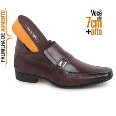Imagem de Sapato Social Masculino Rafarillo Salto Embutido Couro-Masculino
