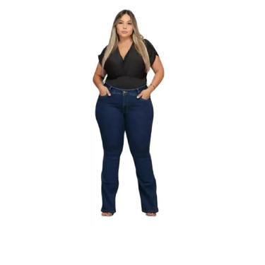 Imagem de Calça Feminina Flare Plus Size Shyro's-Feminino