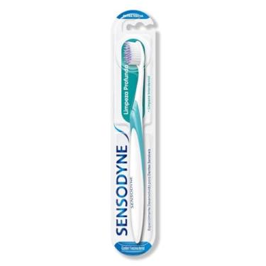 Imagem de Sensodyne Limpeza Profunda, Escova de Dente Extra Macia para Dentes Sensíveis, Limpeza Interdental