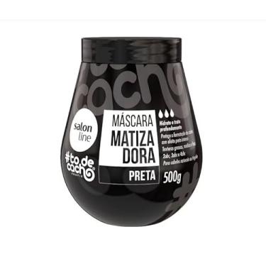 Imagem de Salon Line, Máscara Matizadora Preta, ToDeCacho, Vegano - Para Cabelos Ondulados, Cacheados e Crespos, 500 g