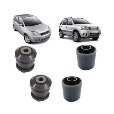 Imagem de Kit Bucha Balança Bandeja Ecosport Fiesta 2002 2003 2004 2005 2006 200