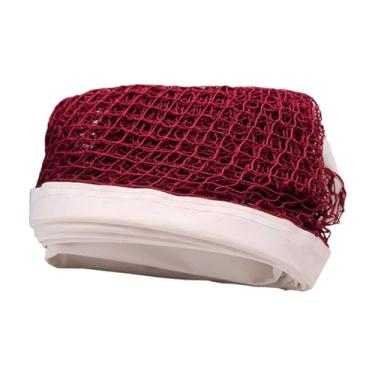 Imagem de Pegciuho Rede de Badminton Rede Portátil 6,1M ×0,76M Rede de Substituição de Badminton Fácil de Usar Rede de de Badminton para Competição de Praia