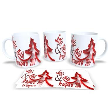 Imagem de Canecas de Porcelana Branca Personalizadas Arvore de Natal 2 (Mod.40)
