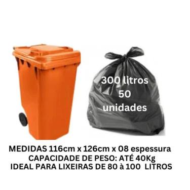 Imagem de Saco de lixo 300 litros - LAREDU