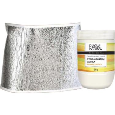 Imagem de Afina Cintura Creme Citrus Aurantium  650G Cinta Isolmanta - D'Água Na