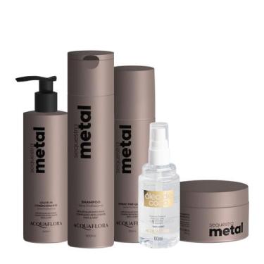Imagem de Kit Acquaflora Sequestra Metal Completo e Óleo de Coco (5 produtos)
