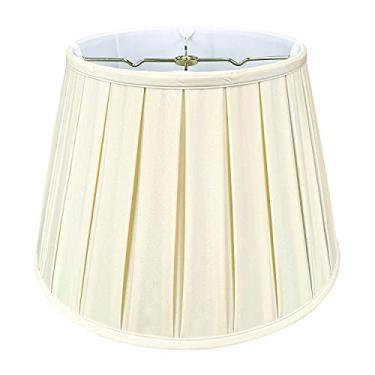 Imagem de Abajur Royal Designs Empire English plissado básico, casca de ovo, 20 x 31 x 19 cm