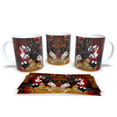 Imagem de Canecas de Porcelana Personalizadas 6 - Estampa Sublimada, Mod.104