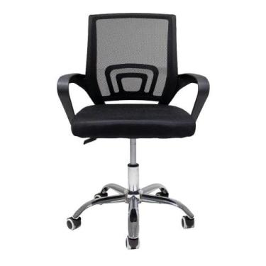 Imagem de Cadeira De Escritório Giratória Office Arco Estofado Mesh - JWI