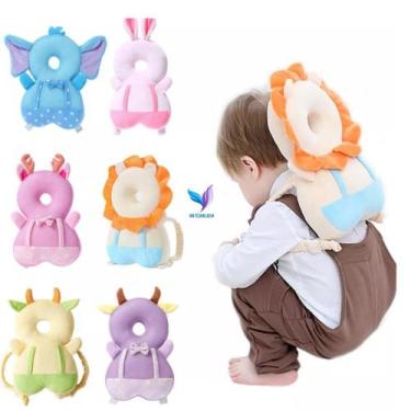 Imagem de Almofada Mochila Protetor Cabeça Bebe Alta Precisão Respiràvel  - SMAL