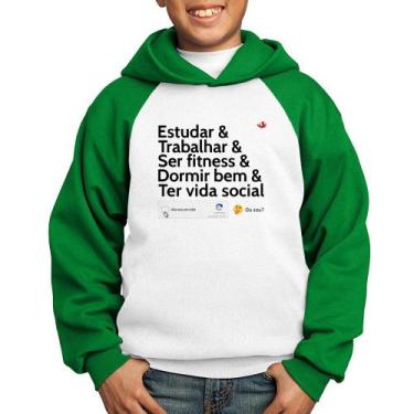Imagem de Moletom Infantil Não sou um robô... ou sou - Foca na Moda, Branco, Ver