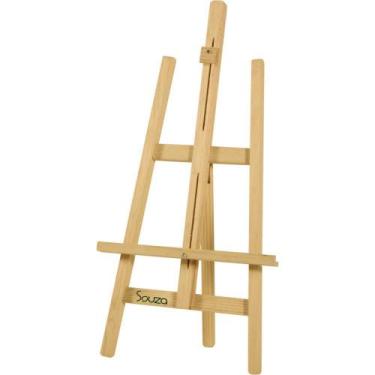 Imagem de Cavalete para Pintura Natural 75CM de Mesa - Souza