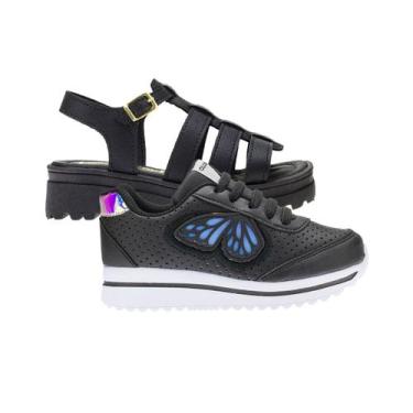 Imagem de Tênis Infantil Menina e Sandália - KIT 2 PARES Tam 28 ao 34 - sapatinh