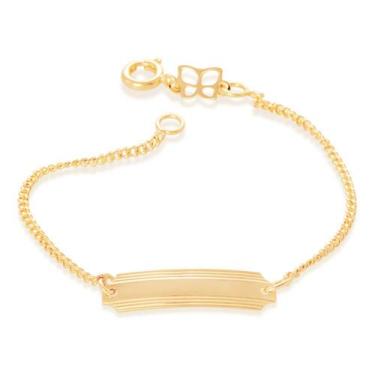 Imagem de Pulseira Infantil Formada Por Fio Grumet 0,4 550307 - ROMMANEL, Branco