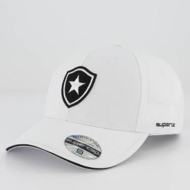Imagem de Boné Botafogo 6 Gomes Branco - Supercap, Único