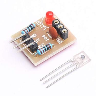 Imagem de DEVMO Mini receptor laser transmissor sensor módulo placa tubo não modulador compatível com Ar-duino