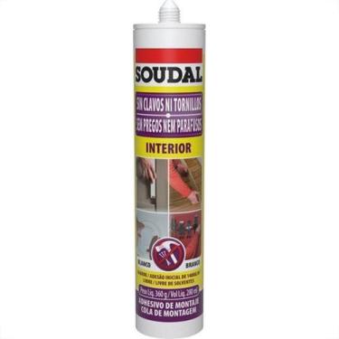 Imagem de Cola Monta Fixa Soudal Sem Pregos 360G Interior