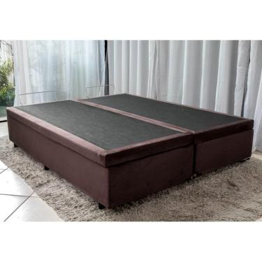 Imagem de Cama Box Baú King Size Bipartido Premium 186x198x40cm