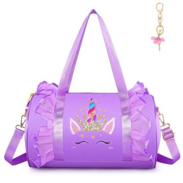Imagem de Bolsa de Dança Dorlubel para Menina - Bolsa de Ballet Infantil com Ves