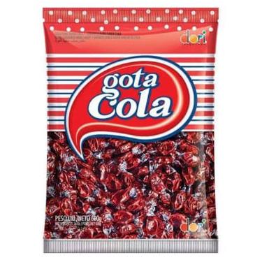 Imagem de Bala Gota Cola/Coca Cola Dori 600g