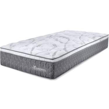 Imagem de Colchão Solteiro Molas Ensacadas E Pillow Top De Espuma Viscoelástico 88x188x27cm - bf Colchões