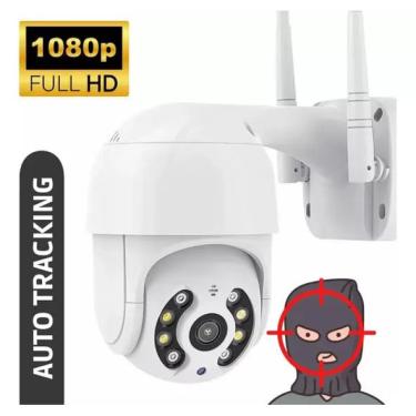 Imagem de Câmera Ip Icsee Prova D'água Infravermelho Externa Wifi Hd