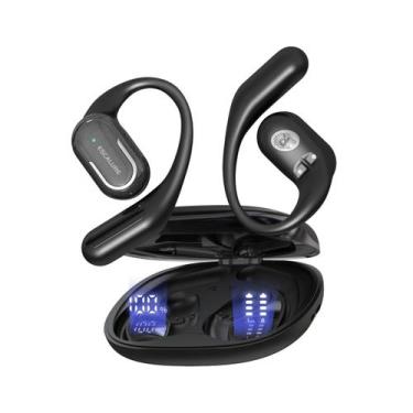 Imagem de Fones de ouvido abertos ESCALURE Wireless Bluetooth 5.4 pretos