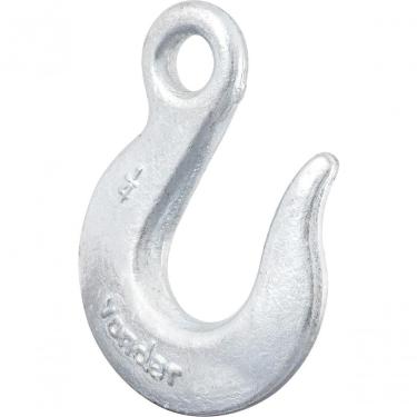 Imagem de Gancho Olhal Fixo 3/8" 1,0T S/ Trava Leve Galvanizado Vonder