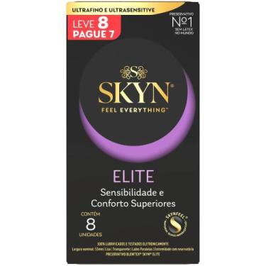 Imagem de Preservativo Skyn Elite Leve 8 Pague 7 unidades