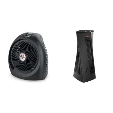 Imagem de Aquecedor Vornado AVH2 Advanced Whole Room Black + OSCTH1 Tower