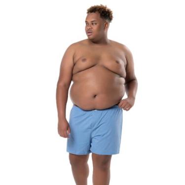 Imagem de Cueca Samba Canção Plus Size Abertura Frontal 100% Algodão Keeper 148,