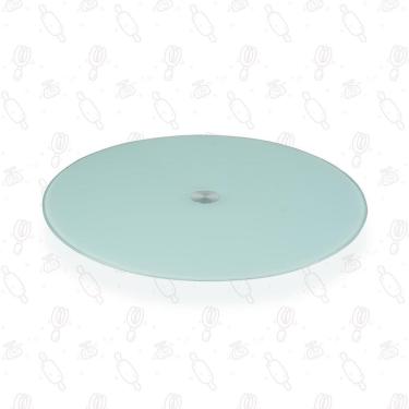 Imagem de Bailarina Giratória De Vidro Confeitar Cor Azul 30Cmx5Mm