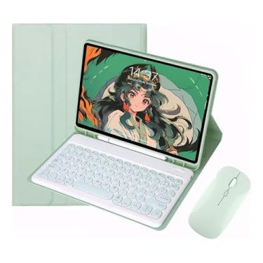 Imagem de Capa Para iPad 10ª Geração /11ª Geração 10.9pol com Teclado Redondo e Mouse