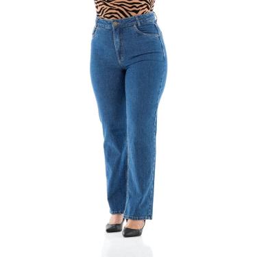 Imagem de Calça Jeans Feminina Arauto Reta Comfy