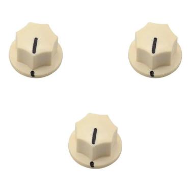Imagem de Knob P/ Baixo Jazz Bass C/ 3 Creme Ronsani 1391