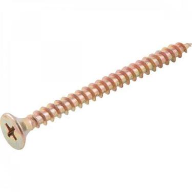 Imagem de Kit 10 Parafuso Phillips 60X30 Chipboard Cabeça Chata