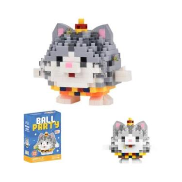 Imagem de Mini Blocos de Construção 3D - Modelo de Diamante de Animal - Brinqued