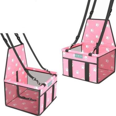 Imagem de Assento Cadeirinha Cadeira Booster Pet Para Carro Cães Gatos