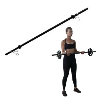 Imagem de Barra para Academia Body Pump Musculação 1,20 + Presilhas